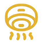 Pictogramme détecteur de fumée connecté